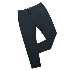Vuori Pants Mens‎ 36x30.5 Meta Performance Stretch Zip Pocket V430 Navy Blue